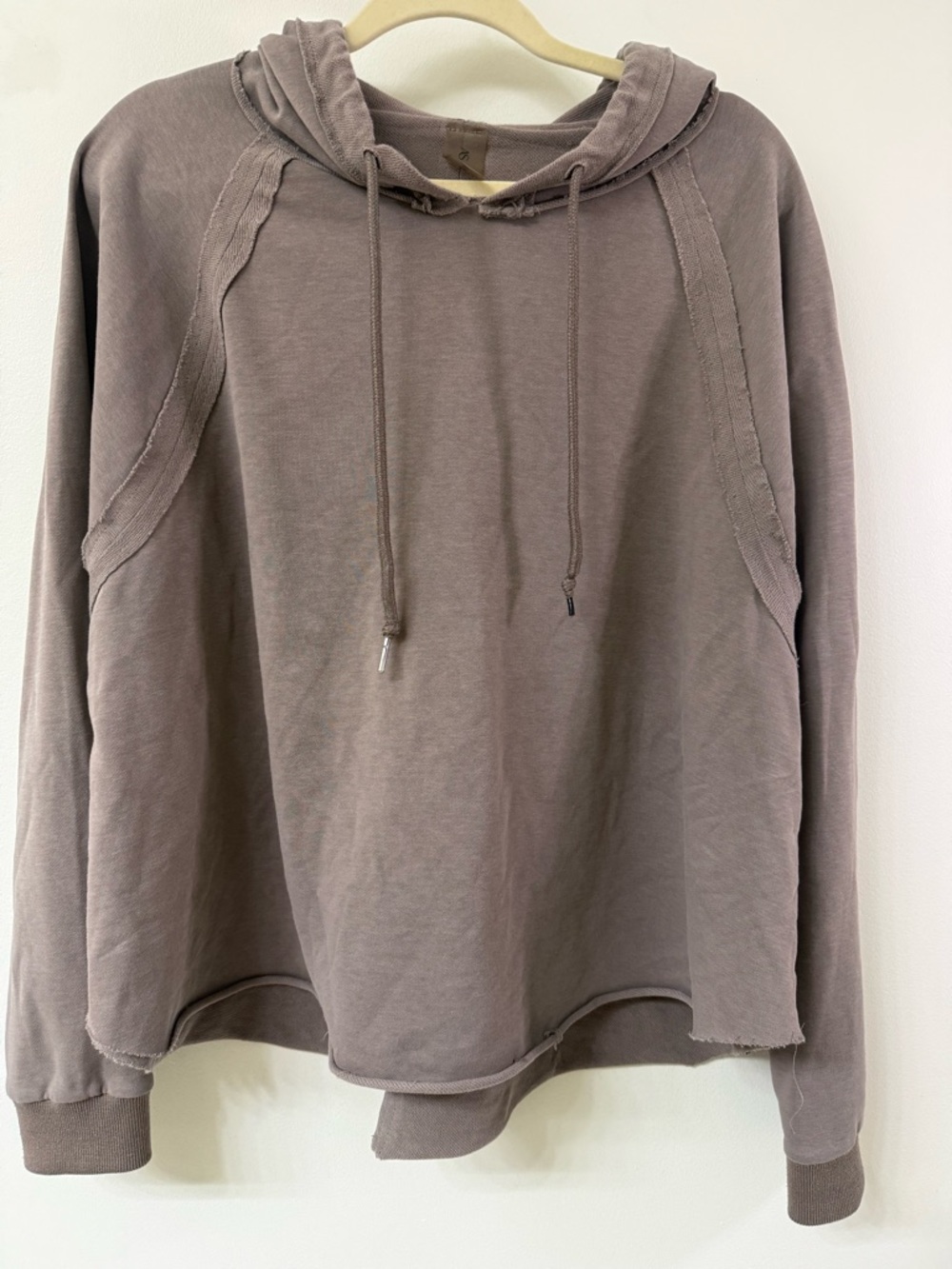 Altar’d State As Revival Hooded Pullover Sweater in Taupe/Brown  Size M #176